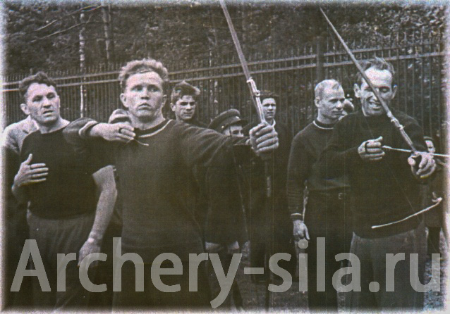 Тренировка на стадионе «Авангард», 1958 г.